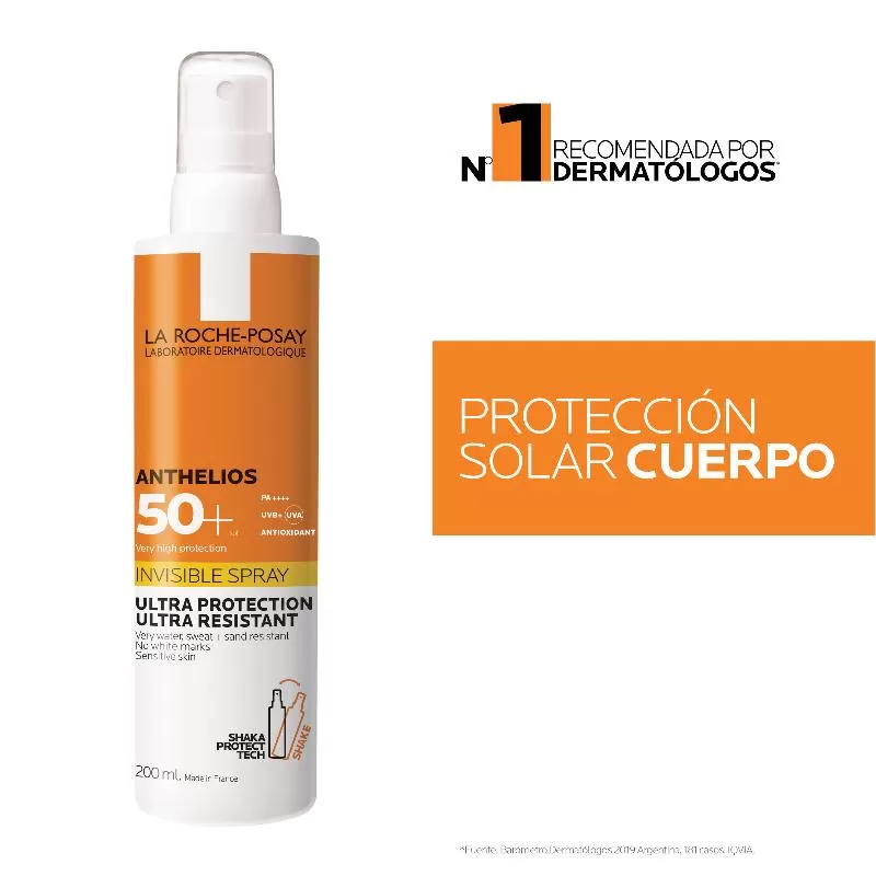 Nuevo Anthelios Spray invisible Cuerpo FPS 50+ de La Roche-Posay