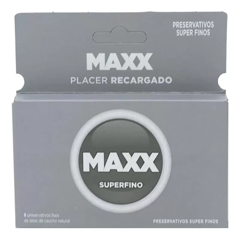 Maxx Super Fino X12 Preservativos