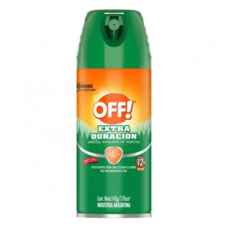 Off Repelente Extra Duracion Aerosol 170 ml