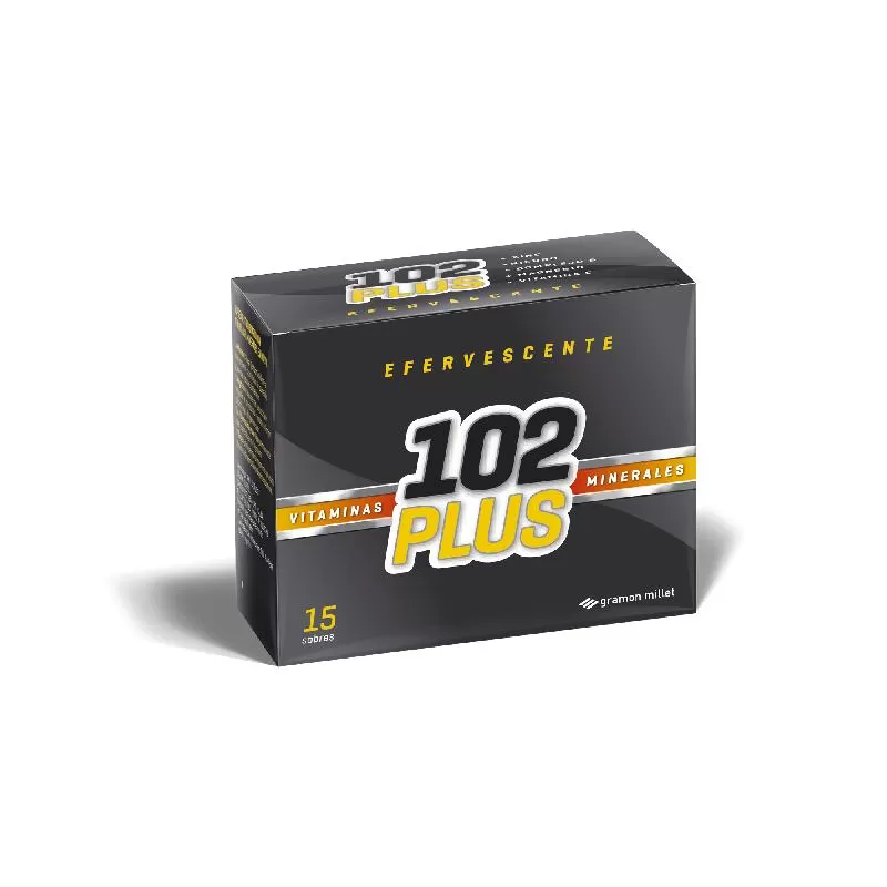 102 A­Os Plus Efervescente X 15 Sobres